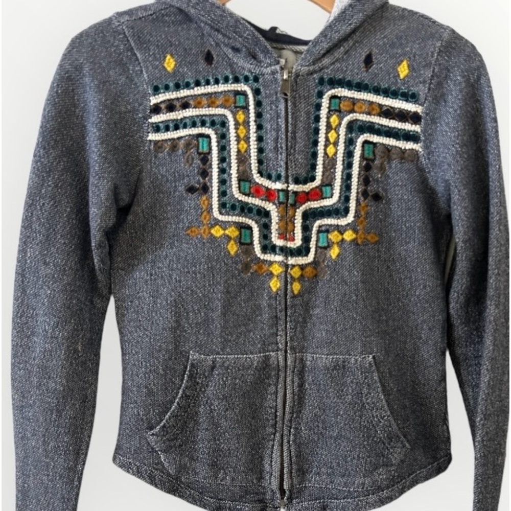 LUCKY BRAND Embroidered Hoodie